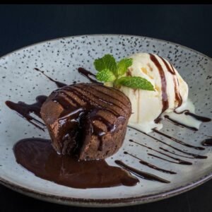 Chocolate Lava Cake with Icecream