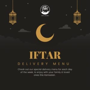Iftar delivery Menu